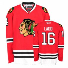 Andrew Ladd Jersey 16 Authentic Red Home Man
