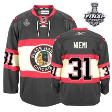 Antti Niemi Jersey Youth 31 Authentic Black New Third With 2013 Stanley Cup Finals