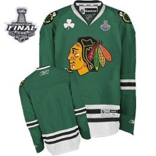 Blank Jersey Authentic Green Man With 2013 Stanley Cup Finals