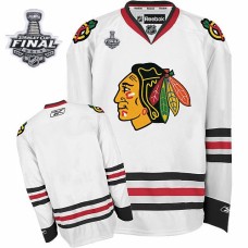 Blank Jersey Authentic White Man With 2013 Stanley Cup Finals