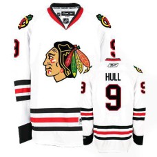 Bobby Hull Jersey 9 Authentic White Man