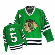 Brent Sopel Jersey 5 Authentic Green Man