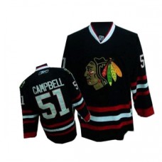 Brian Campbell Jersey 51 Authentic Black Man