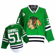 Brian Campbell Jersey 51 Authentic Green Man