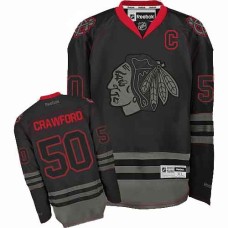 Corey Crawford Jersey 50 Black Ice Premier