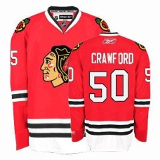 Corey Crawford Jersey 50 Red Authentic