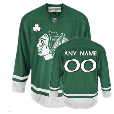 Customized Jersey Green St Pattys Day Authentic Man