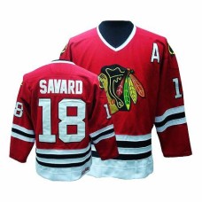 Denis Savard Jersey CCM 18 Authentic Red Throwback Man