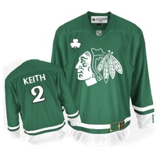 Duncan Keith Jersey 2 Authentic Green St Pattys Day Man