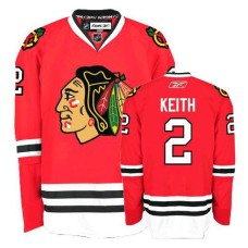 Duncan Keith Jersey 2 Premier Red Home Man