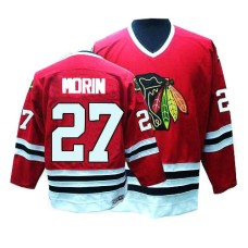 Jeremy Morin Jersey CCM 27 Red Throwback Authentic
