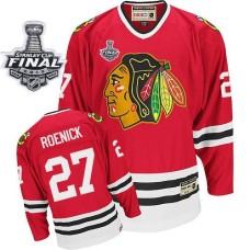 Jeremy Roenick Jersey CCM 27 Red Throwback Authentic With 2013 Stanley Cup Finals