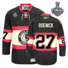 Jeremy Roenick Jersey 27 Authentic Black New Third Man With 2013 Stanley Cup Finals
