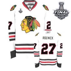 Jeremy Roenick Jersey 27 Authentic White Man With 2013 Stanley Cup Finals