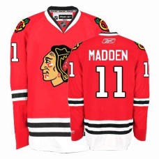 John Madden Jersey 11 Authentic Red Home Man