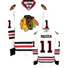 John Madden Jersey 11 Authentic White Man
