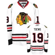 Jonathan Toews Jersey Youth 19 Authentic White
