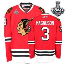 Keith Magnuson Jersey 3 Authentic Red Home Man With 2013 Stanley Cup Finals Keith Magnuson Jersey 3 Authentic Red Home Man With 2013 Stanley Cup Finals