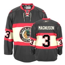 Keith Magnuson Jersey 3 Premier Black New Third Man Keith Magnuson Jersey 3 Premier Black New Third Man