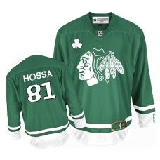 Marian Hossa Jersey 81 Premier Green St Pattys Day Man Marian Hossa Jersey 81 Premier Green St Pattys Day Man