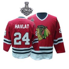 Martin Havlat Jersey CCM 24 Red Throwback Authentic With 2013 Stanley Cup Finals Martin Havlat Jersey CCM 24 Red Throwback Authentic With 2013 Stanley Cup Finals
