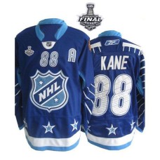 Patrick Kane Jersey 88 Authentic Blue With 2013 Stanley Cup Finals Patrick Kane Jersey 88 Authentic Blue With 2013 Stanley Cup Finals