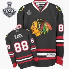 Patrick Kane Jersey Youth 88 Premier Black With 2013 Stanley Cup Finals Patrick Kane Jersey Youth 88 Premier Black With 2013 Stanley Cup Finals