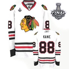 Patrick Kane Jersey Youth 88 Premier White With 2013 Stanley Cup Finals Patrick Kane Jersey Youth 88 Premier White With 2013 Stanley Cup Finals