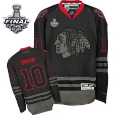 Patrick Sharp Jersey 10 Black Ice Authentic With 2013 Stanley Cup Finals Patrick Sharp Jersey 10 Black Ice Authentic With 2013 Stanley Cup Finals