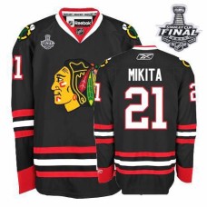 Stan Mikita Jersey 21 Premier Black Man With 2013 Stanley Cup Finals Stan Mikita Jersey 21 Premier Black Man With 2013 Stanley Cup Finals