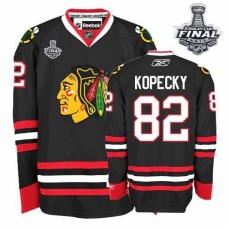 Tomas Kopecky Jersey 82 Premier Black Man With 2013 Stanley Cup Finals Tomas Kopecky Jersey 82 Premier Black Man With 2013 Stanley Cup Finals