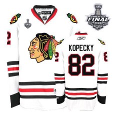 Tomas Kopecky Jersey 82 Premier White Man With 2013 Stanley Cup Finals Tomas Kopecky Jersey 82 Premier White Man With 2013 Stanley Cup Finals
