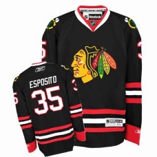 Tony Esposito Jersey 35 Authentic Black Man Tony Esposito Jersey 35 Authentic Black Man