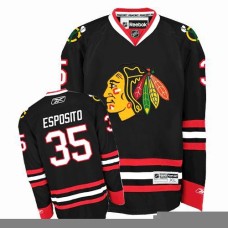 Tony Esposito Jersey 35 Premier Black Man Tony Esposito Jersey 35 Premier Black Man